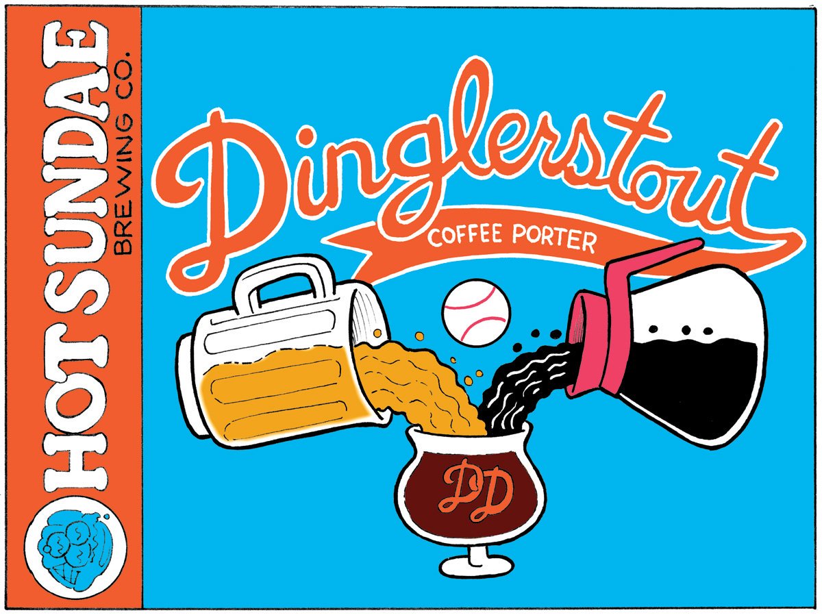 HorovitzComics's tweet photo. I designed beer labels for my baseball league, fun project with tasty results! Beer brewed by #mikestringer captions by #tomberger
#Champs #WhitneyHoustonAstros #Debasers #Dinglers #HotSundaeSoftball https://t.co/dG8ndRpbam