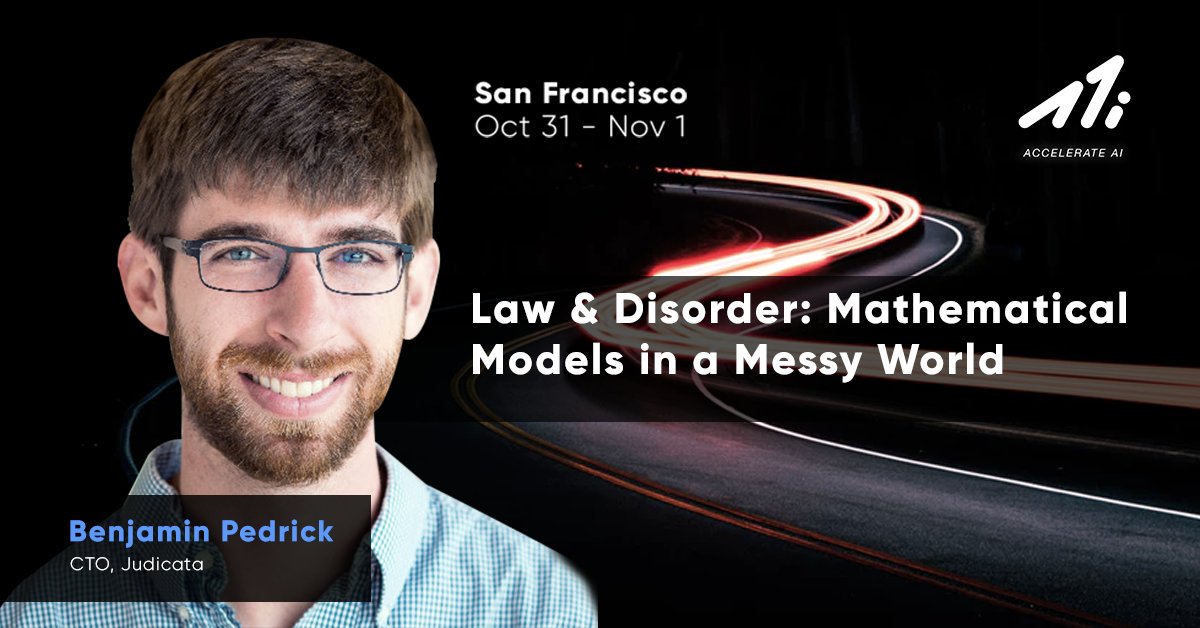 _odsc's tweet photo. Join Benjamin Pedrick, CTO at Judicata  at Accelerate AI in San Francisco,  Oct 31 - Nov 1. #AI #DataScience
https://t.co/ZZPnDJWyJ7 https://t.co/zGVup4fXFI
