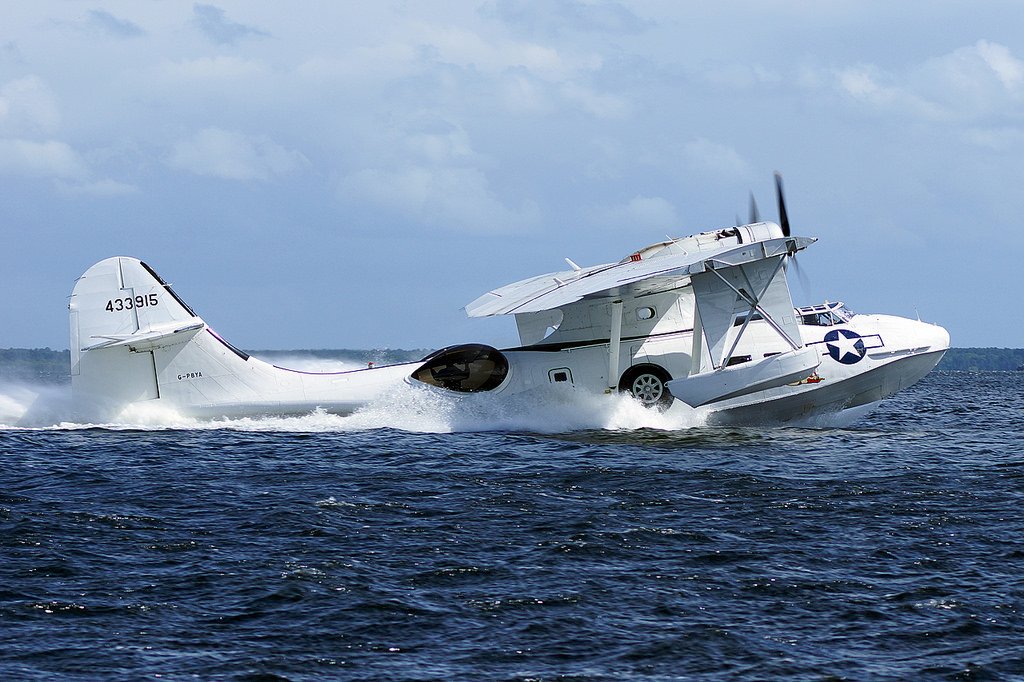 OA-10A Catalina in the 8th Air Force colours of 44-33915