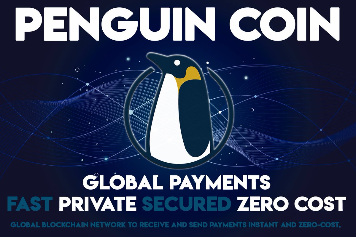 More on the amazing features embedded within the $PENG #blockchain is its #Fast #private #Secure and almost #zero $cost of transaction. 

#PENG #Penguincoin #Penguin
$BTC $ETH $LTC $USDT #BTC #ETH #LTC #USDT #DOGE <a href="/Cryptopia_NZ/">Cryptopia Exchange</a> #Bleutrade <a href="/io_coinexchange/">CoinExchange.io</a> <a href="/CoinMarketCap/">CoinMarketCap</a> #bitebtc
