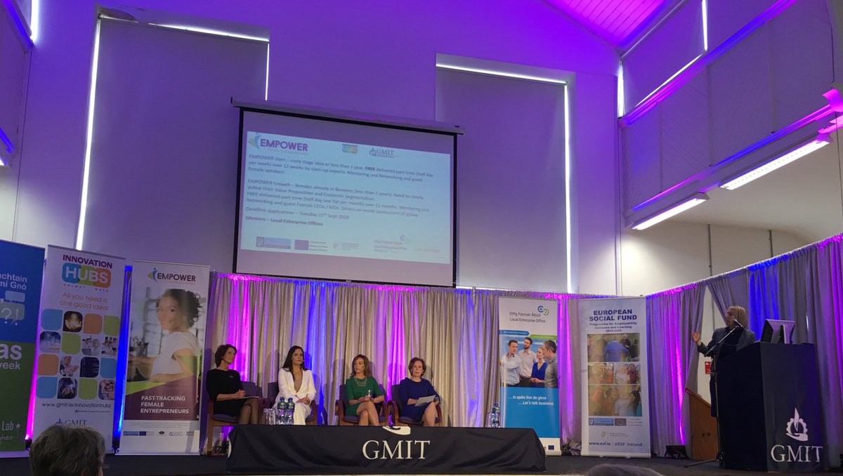 Listening to Bakehouse business insights @gmit castlebar #empower #spiritevent2018