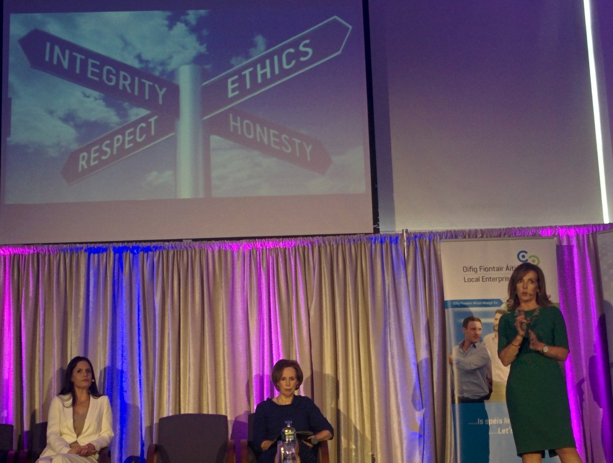 Business and ethics are not exclusive. You can do both!  #SpiritEvent2018