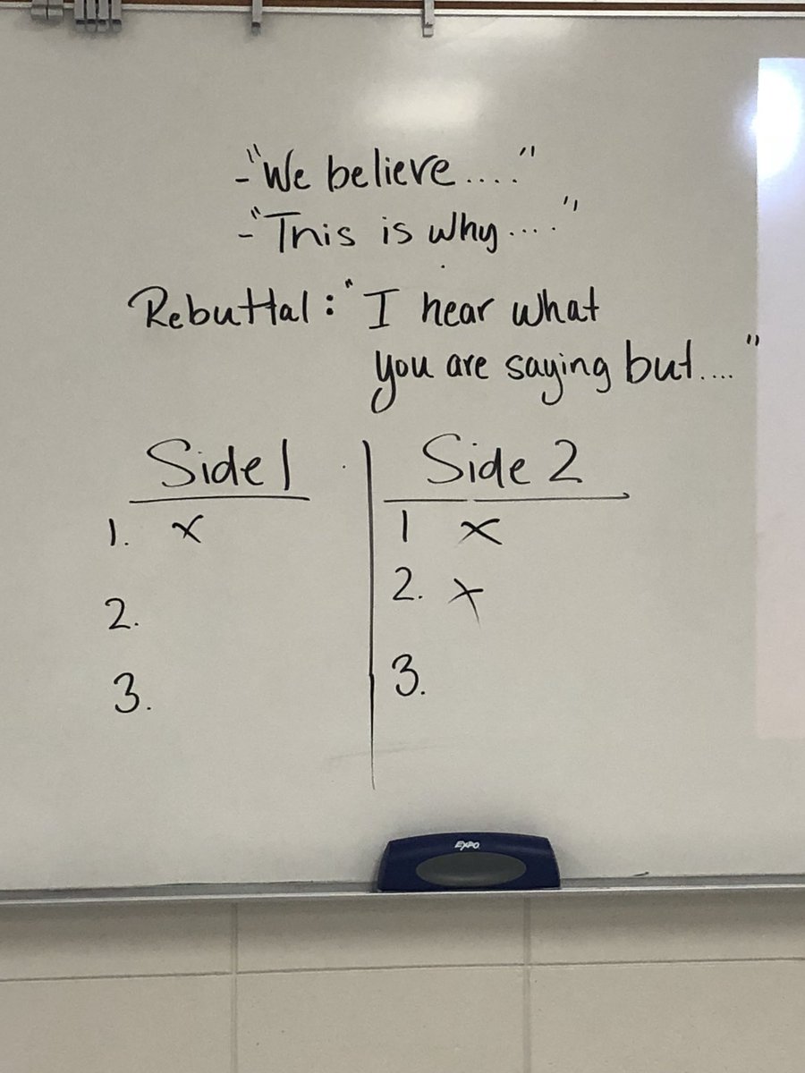 MontevalloTES's tweet photo. When one student says, “I only came to school today for this” and another emails from the doctor pleading to postpone the debate, you know @Montevallo students are rockin’ it in the classroom. #immigrationdebate #CaleraHS #UMinternsFall2018 https://t.co/TH5XEWGgF8