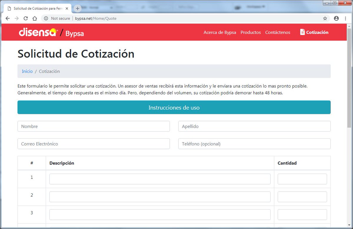DBypsa's tweet photo. Sabias que ya puedes pedir que te coticemos materiales, herramientas, pinturas o cualquier otro producto que vendemos en la tienda; a través de nuestro sitio Web. Solicita ya tu cotización aquí: https://t.co/KZLxe49oPB
#ElSalvador #TraficoSV https://t.co/YTG2ljhHyA