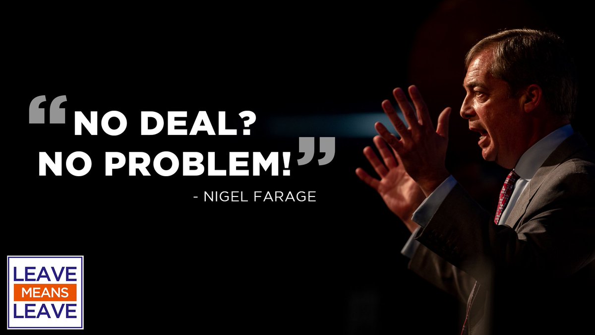 Nigel_Farage's tweet image. #NoDealNoProblem