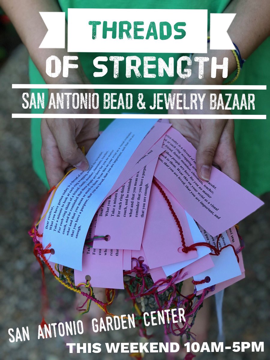 THIS WEEKEND we have been invited to share #ThreadsOfStrength with our community! Come out and visit our table from 10:00am-5:00pm both days! #ChargerStrong <a href="/ilovemychargers/">Ilovechurchill</a>