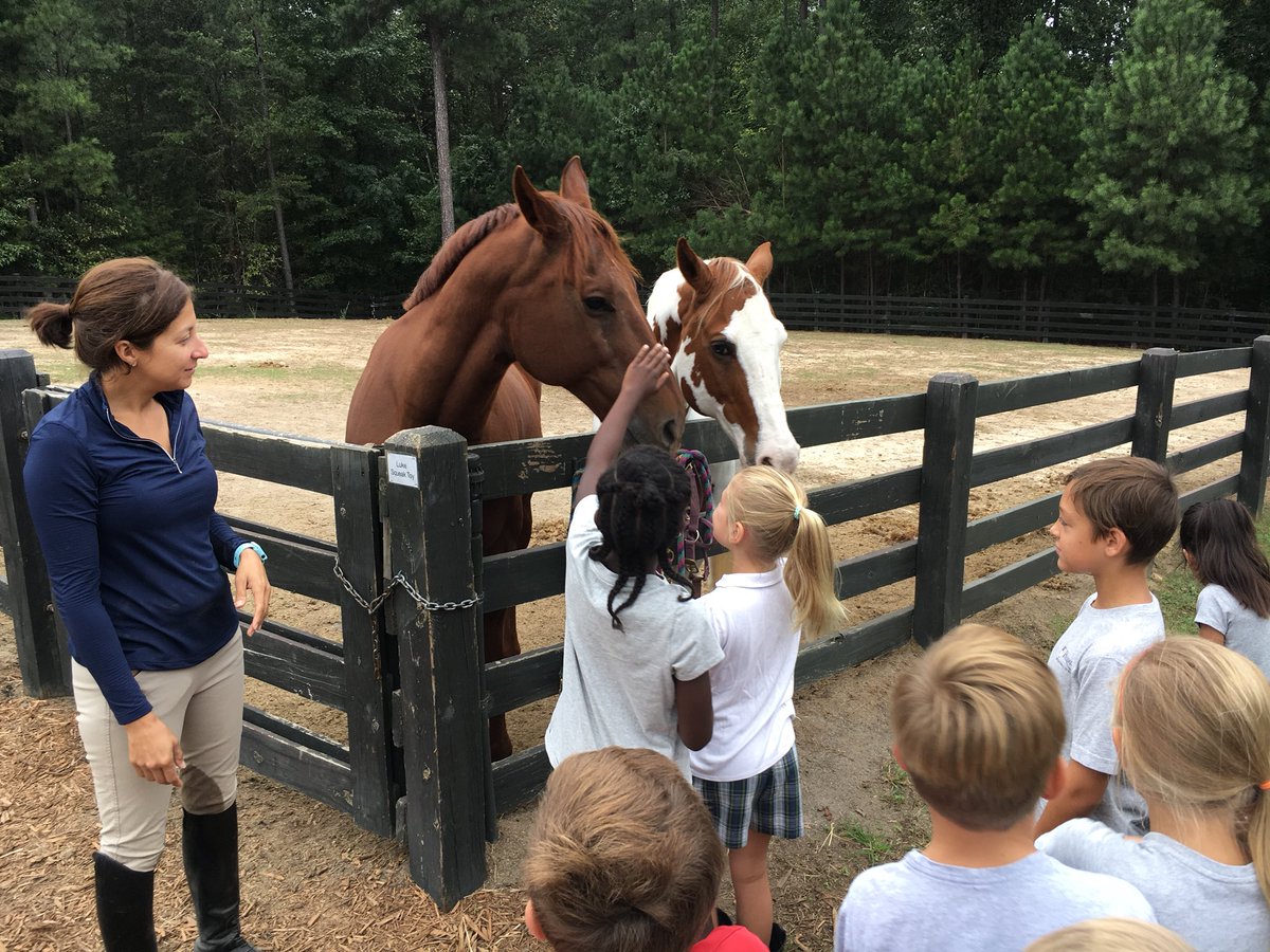 PESLowerSchool's tweet photo. The PES third graders visited the Palisades Equestrian Center today to finish up our study of mammals! https://t.co/7oMKLT0dhs