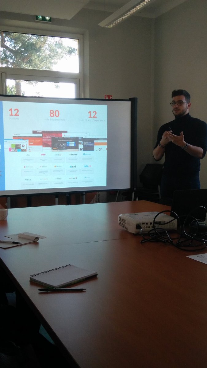 Lancement de la #masterclass sur la #RGPD avec l'intervention de Maxime Besson de la société Neosmose 👈