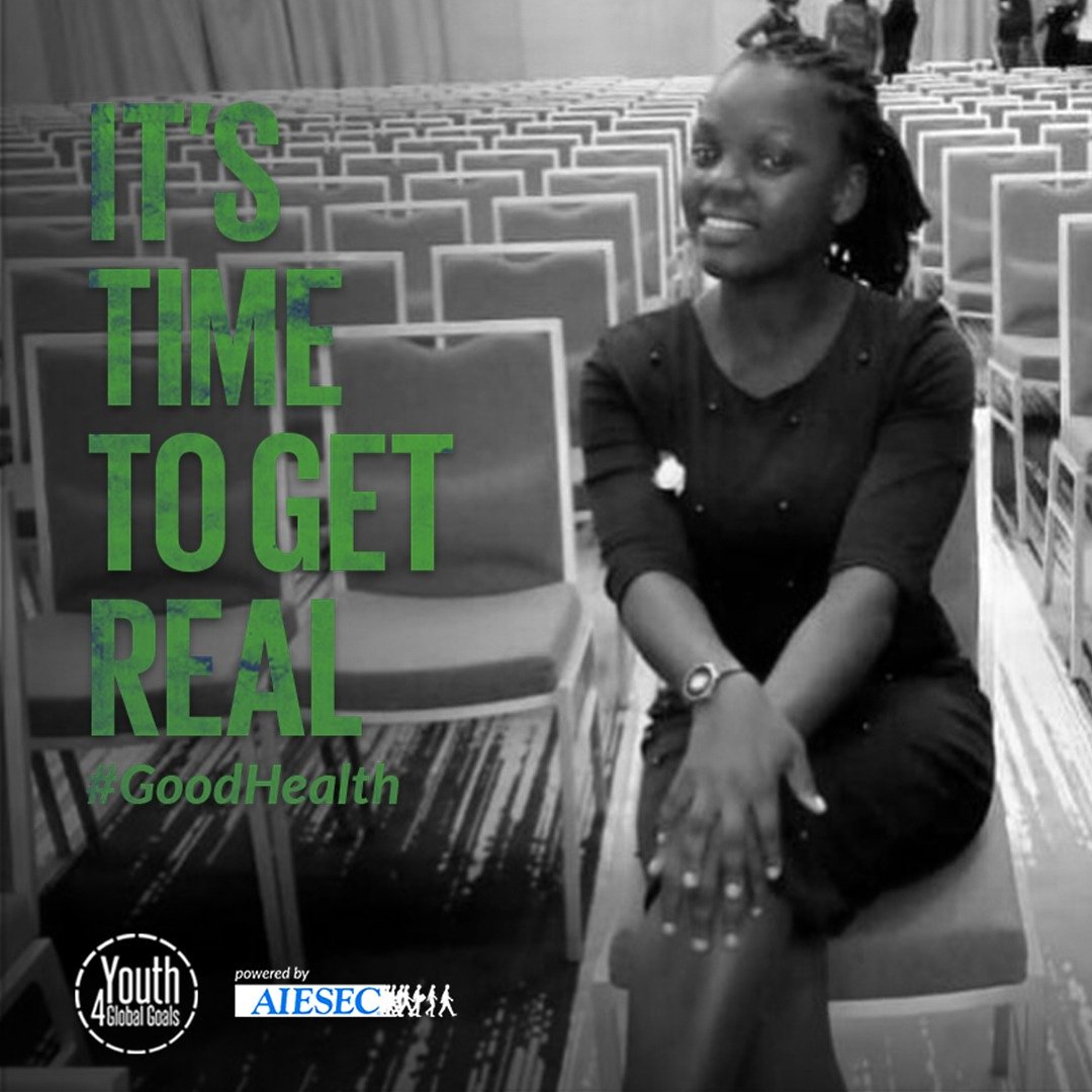 iraguha_aline's tweet photo. Nothing can be comparable to good health.
Young people will play a critical role in achieving SDGs
@its time to get real
#Youth4GlobalGoals
#AIESEC
#Akilahinstitute
#LeadRwanda https://t.co/2CKccjy1pV