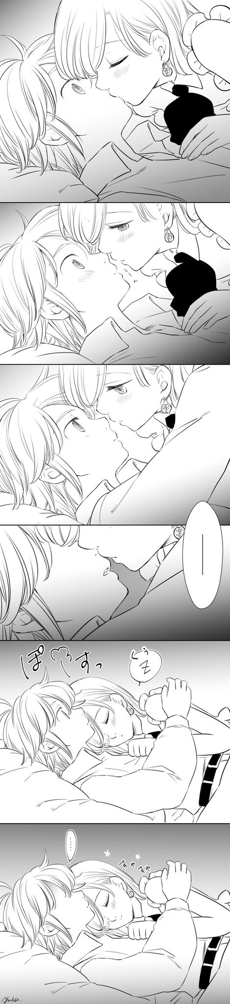 Yuka とらのあな通販 お題箱より 酔ってメリオダスを襲うエリザベスの続き 先日上げたやつですね リクエストありがとうございました