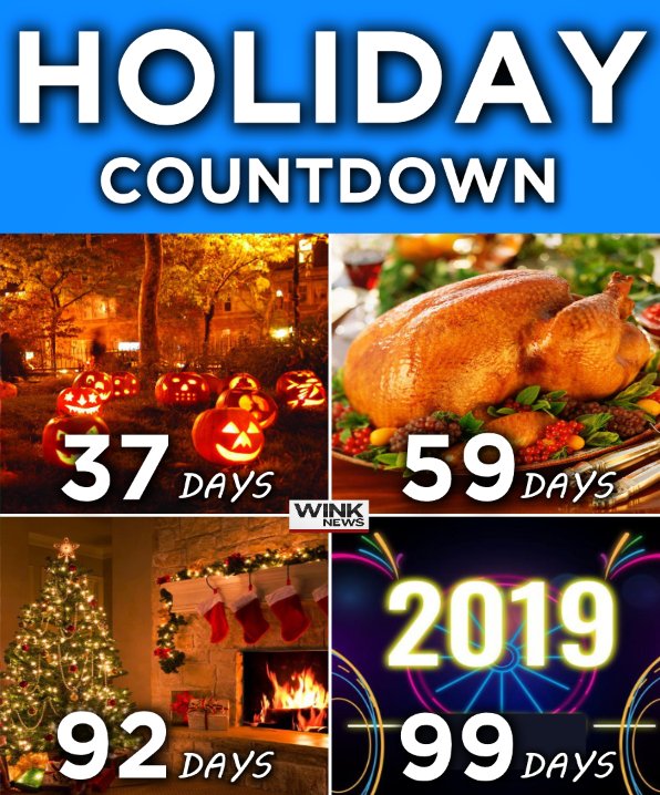 Matt Devitt On Twitter How Many Days Until Here S The Countdown For Halloween Thanksgiving Christmas And 2019 Hard To Believe Swfl Https T Co Elw0bi7ilt