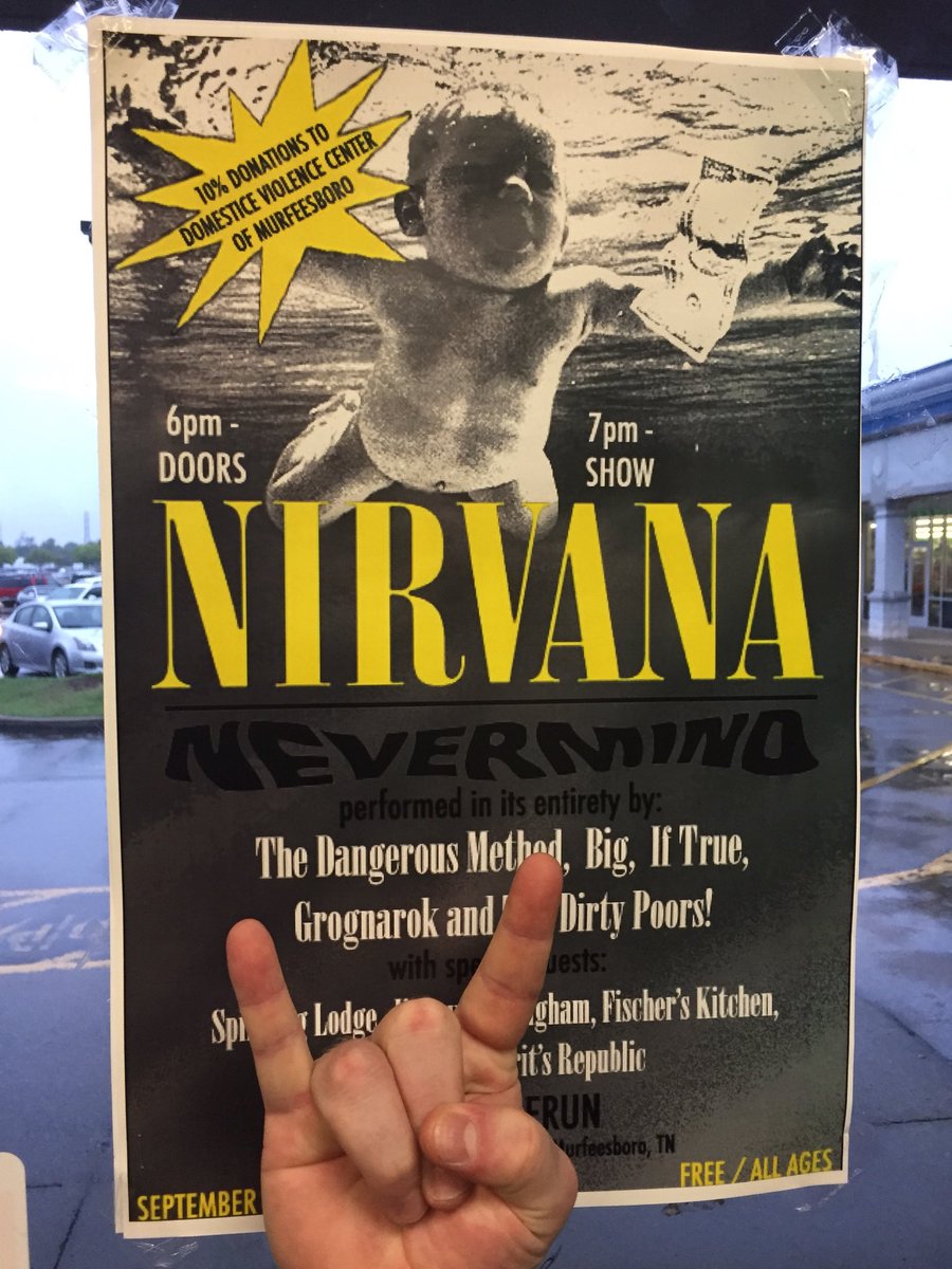 GrognarokRocks's tweet photo. #Grognarök rocked the @Nirvana tribute show at #MediaRerun #HornsUp #Nirvana https://t.co/MQ8lA4yBfR