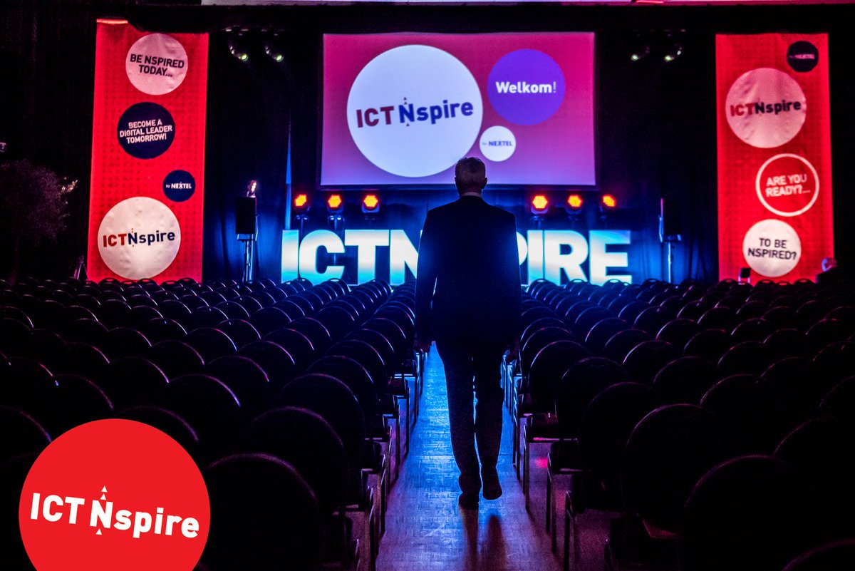 Morgen  start in deze zaal ICT Nspire. 500 managers en ICT-experten komen er  samen om vooruit te kijken naar de technologische innovaties die een  onderneming doen groeien. #ICTNspire ictnspire.be