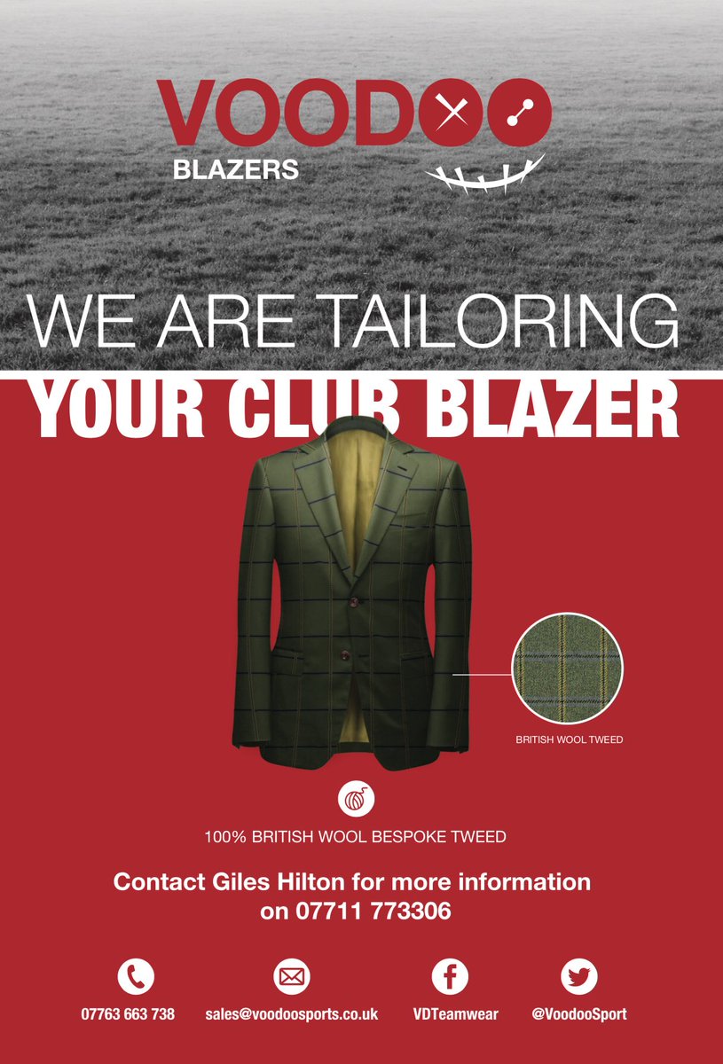 Excited to be supplying <a href="/cantrugby/">Canterbury RFC</a> with their bespoke British Wool tweed blazer #blazers #tweed and new club ties