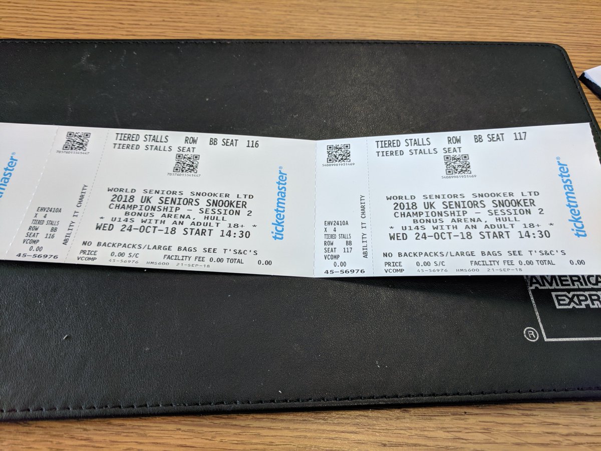 Snooker Tickets collected from @bonusarenahull for next weeks Closest to the Pin competition, thanks for your support. Ability IT &amp; Napoleons charity golf day 2018. <a href="/NapsHull/">Napoleons Hull</a> <a href="/hesslegolfclub/">Hessle Golf Club</a> @SmileF_Hull <a href="/4disabledkids/">MakeADifference</a> #golf #charity