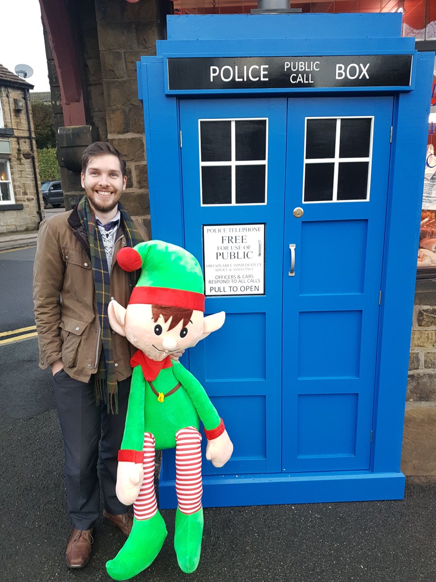Who else remembers when our Elf and I visited the TARDIS.

I think its safe to say everybody knows the new Doctor is our very own Jodie Whittaker and tonight is the premiere of the new series. 

For the rest of us, we will have to wait until October 7th for the episode to air.