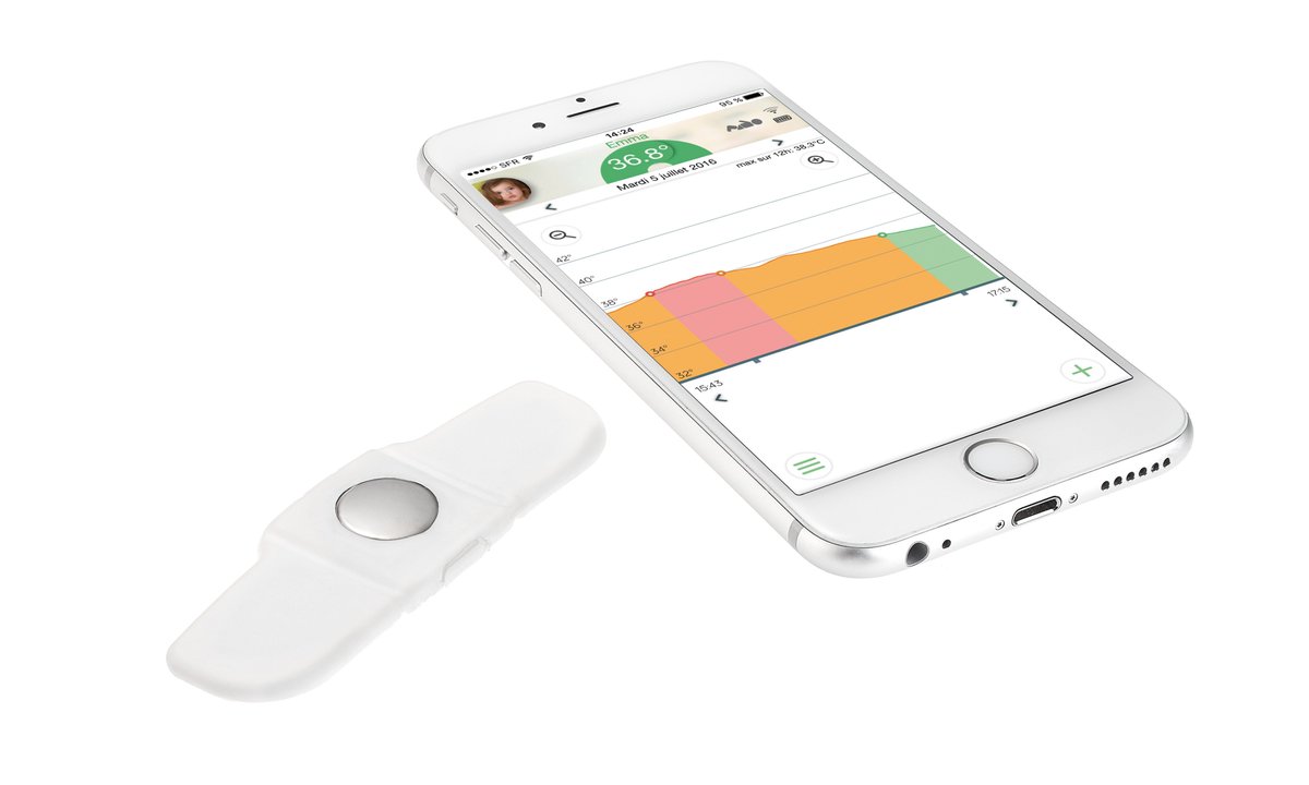 TechBonsPlans's tweet photo. ⭐️ EUR 79,90 [ #Innovation 🤖 #Tech ] 👶🌡️ Thermomètre connecté TUCKY ! Facile à installer, souple et léger, Tucky est à la fois #thermomètre patch et moniteur de position. 📌 #Tucky #iot #Startup #MadeinFrance #FrenchTech 🔛 #Amazon

🎯 + d'infos ◉ https://t.co/TUJClb5wWF https://t.co/oa4msbHDC4