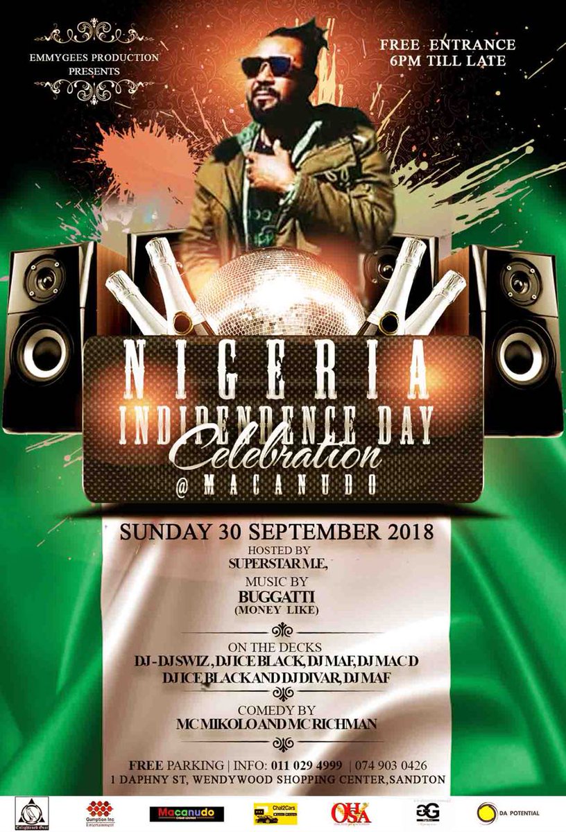 Buggatti_R_n_M's tweet photo. The final count down has just began.
6 days to go.
#Militainment
#BoundInAfrica
#MoneyLike https://t.co/75q4KkYtMb