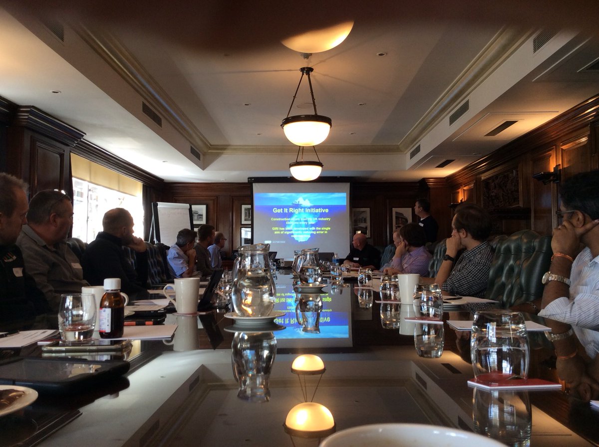 Now underway, the first ever Get It Right Initiative training session for supervisors and managers, delivered by @BAMNuttall staff trained through our GIRI train-the-trainer course. #Productivity #error #construction #training  <a href="/GIRI_UK/">The Get It Right Initiative</a> <a href="/CITB_UK/">CITB</a>