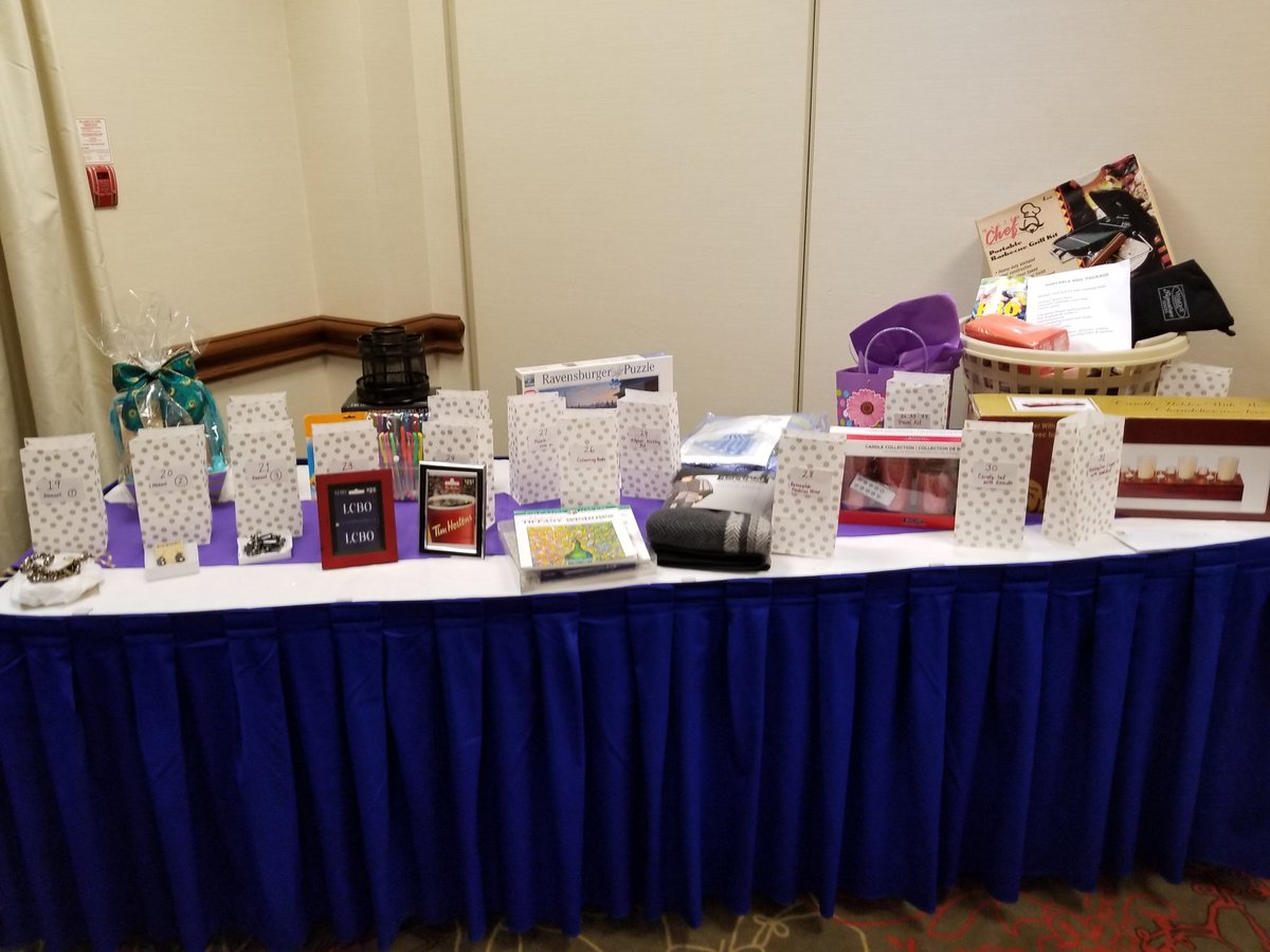 AdkSigma's tweet photo. Our amazing raffle table and lovely ladies selling the tickets! https://t.co/gUwasZOkDn