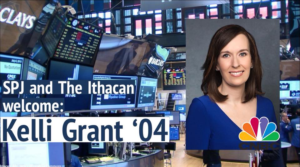 IthacaSPJ's tweet image. TONIGHT: Stop by the Park Lounge at 7:00 P.M. to meet @kelligrant &apos;04! Discussion topics will include personal finance tips for young journalists, her career and an open Q &amp;amp; A! Stop by! @ICParkSchool @ICJournalism ow.ly/uQ4y30lUgrU