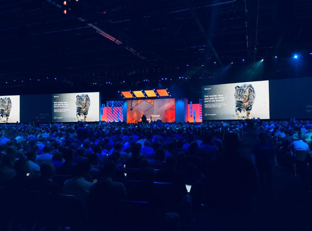 we_are_skaylink's tweet image. #Beas@Ignite #IgniteEvent #Miicrosoft #KeynoteSpeech #SatyaNadella #BecketalServices #Collaboration