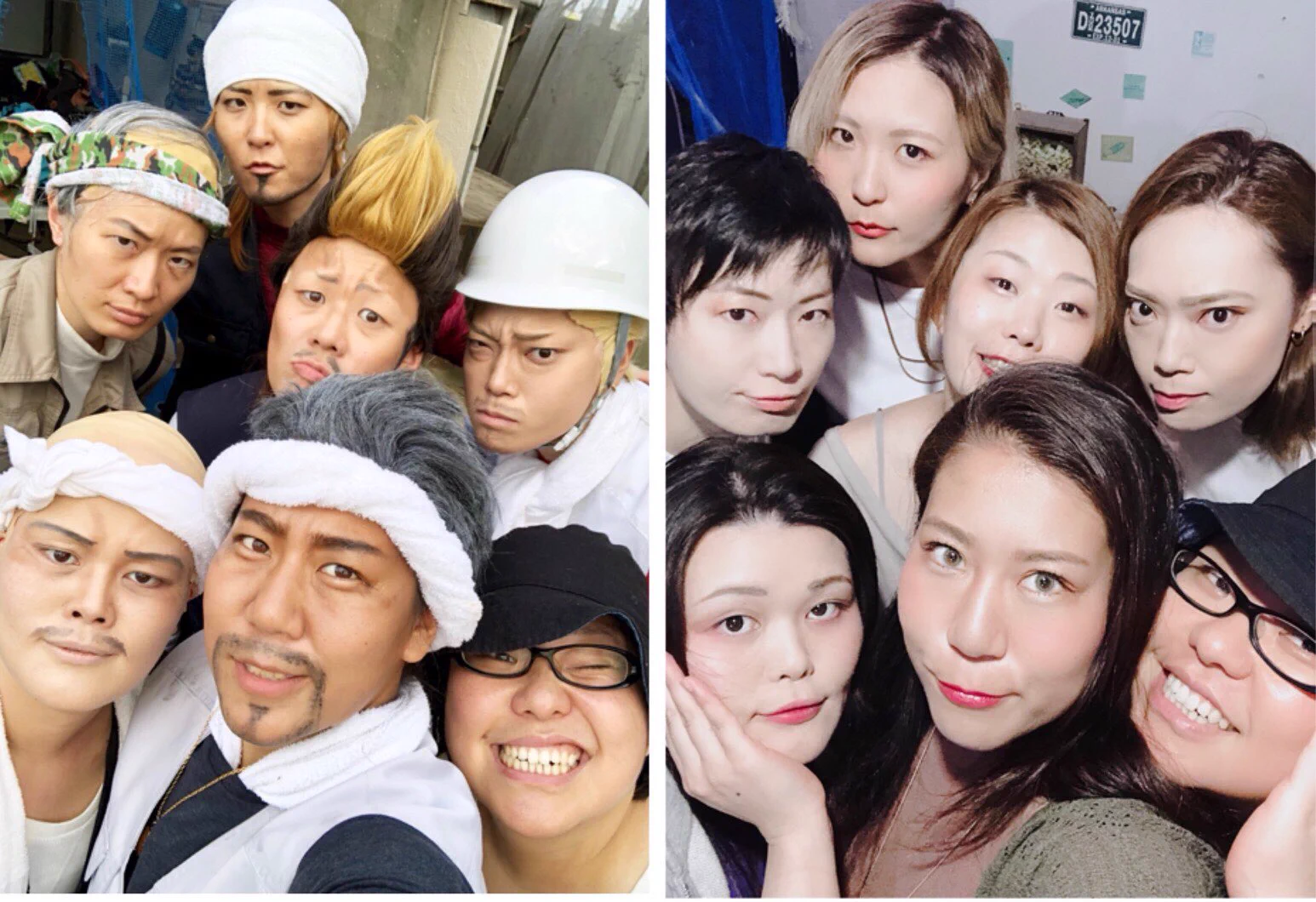 え？これみんな女性なの？ガテン系コスプレとか凄すぎるww