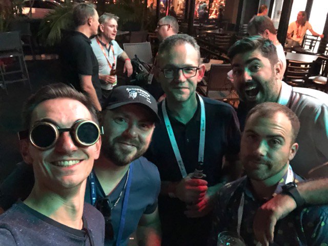 SyncopathLabs's tweet image. Some amazing stuff was going on yesterday. #SyncoPaths are taking over #msignite18 and Orlando. @ThomasVochten @eliostruyf @jseghers ... Reminder: Tonight it is SyncoPath Party!!! Stop by the @SkySynced  booth 2031.