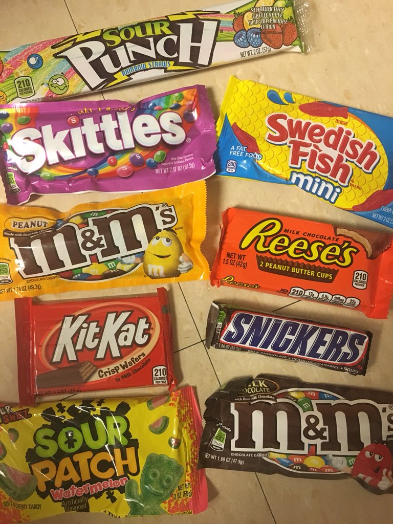 What’s out of this world?Snickers, skittles and sour patch kids! candy specials this week!