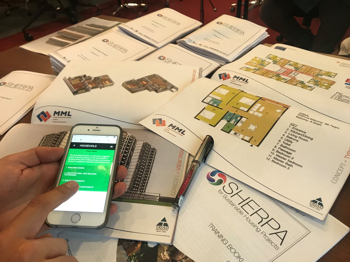 Today, <a href="/UNHABITAT/">UN-Habitat</a> is conducting a #SHERPA workshop @infoKGBS for #WorldGreenBuildingWeek! A range of professionals will learn how this #app can improve the <a href="/social/">Social</a> <a href="/environmental/">environmental</a> <a href="/cultural/">cultural</a> &amp; <a href="/economic/">economic | إيكونوميك</a> dimensions of #HousingSustainability ! #HomeGreenHome @WorldGBC <a href="/OnePlanetSBC/">One Planet - Sustainable Buildings & Construction</a>