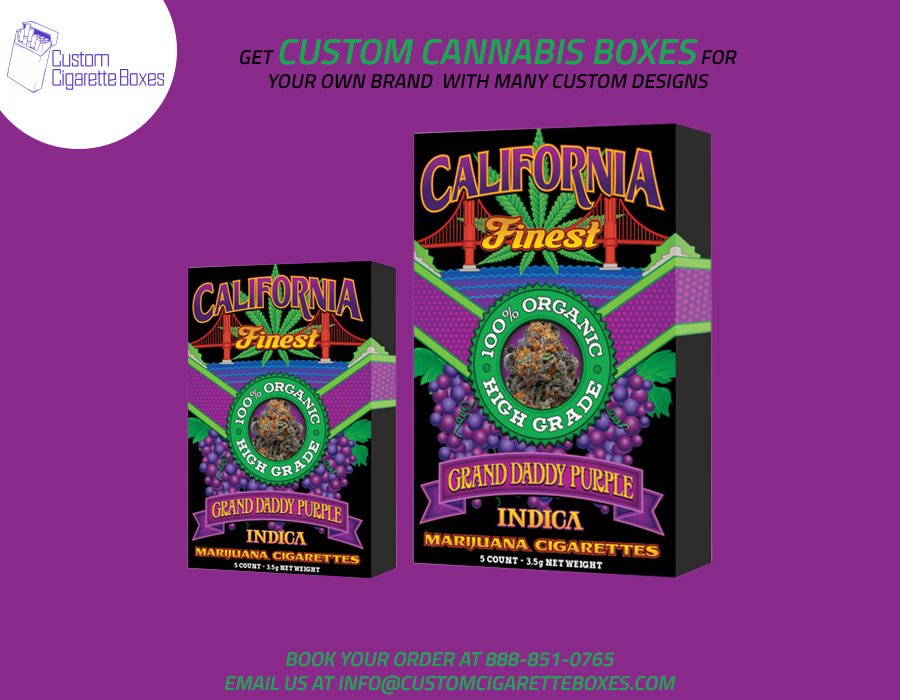 BoxesCigarette's tweet image. If you own a brand of Cannabis than get #CustomCannabisBoxes all over the California with many custom designs at wholesale prices at #CustomCigaretteBoxes”. Book your Order at 888-851-0765 or Email us at Info@customcigaretteboxes.com
customcigaretteboxes.com/our_products/c…