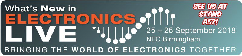 Less than a day to go till we will be exhibiting at #whatsnewinelectronics, we hope to see you there!