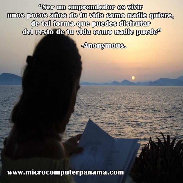 mcomputerpty's tweet image. “Ser un emprendedor es vivir unos pocos años de tu vida como nadie quiere, de tal forma que puedes disfrutar del resto de tu vida como nadie puede”
Anonymous.
.
.
.
.
.
.
#Microcomputerpty #Emprendedor #PanamaVida #Inspiracion #instagood ift.tt/2OcDbKR
