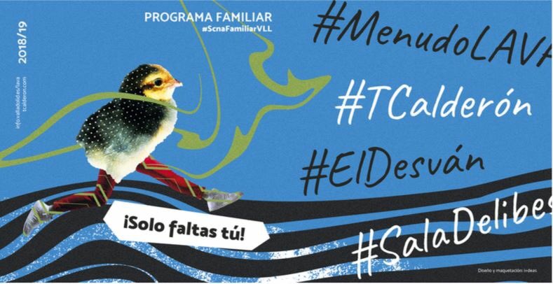 Hoy ha tenido lugar la presentación de la programación de la temporada 2018-2019 del <a href="/LavaVLL/">Laboratorio de las Artes de Valladolid :: LAVA</a> 🎭 También hemos conocido el programa <a href="/scnafamiliarvll/">Escena Familiar Valladolid</a> #ScnaFamiliarVLL, que se compone de grandes espectáculos infantiles tanto en el LAVA como en nuestro teatro. ¡Os iremos informando!