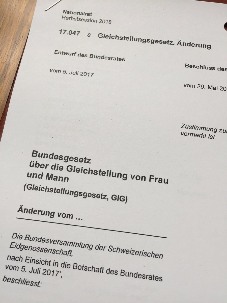 uschneiderschue's tweet photo. Jetzt im Nationalrat #Gleichstellungsgesetz Wurden die Forderungen von Tausenden an der Lohngleichheitsdemo vom letzten Samstag gehört? #Lohngleichheitjetzt #enough18 https://t.co/Dwgt6pVoAc