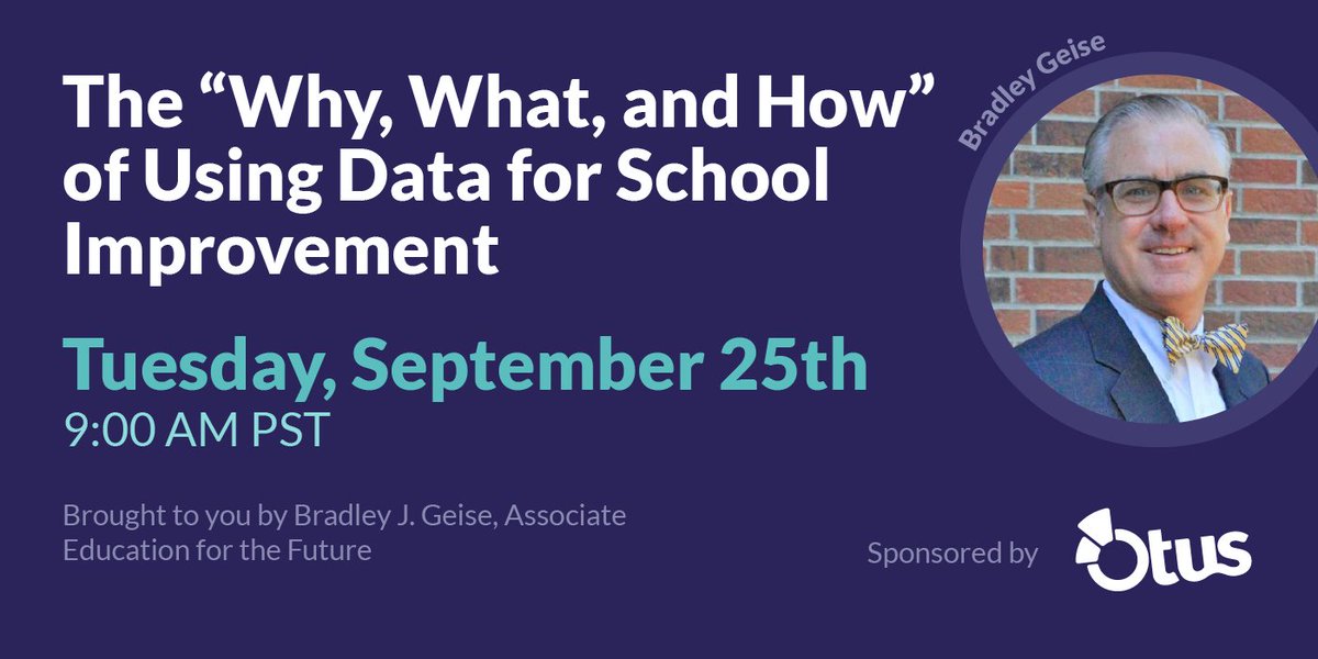 EricPatnoudes's tweet photo. It's not too late to join our upcoming webinar: The “Why, What, and How” of Using Data for School Improvement https://t.co/MsuUM3lm6q via @GoToWebinar #hellotus #learningtogether #edchat #cpchat #leadupchat #leadered #iledchat #caedchat #moedchat #txed https://t.co/tbsJmuMjgB