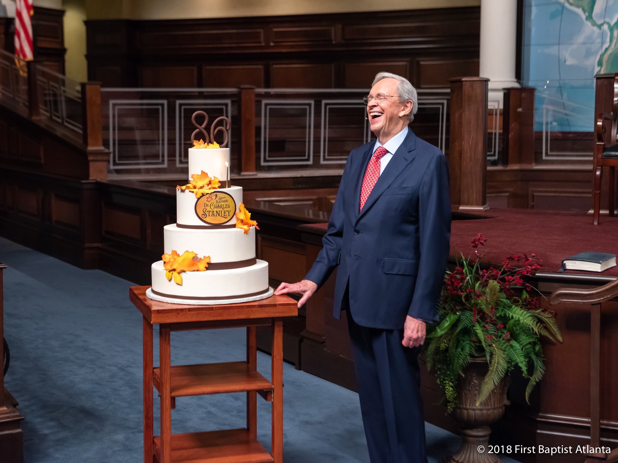 Happy Birthday to our long-time friend, Dr. Charles Stanley! 