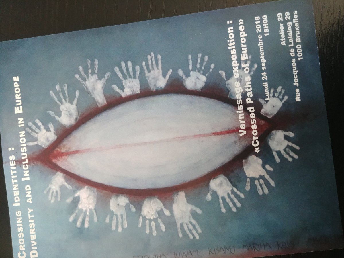 tmarocchi's tweet photo. .@crossedpathsEU worked to increase awareness of the inclusiveness of European identity through the use of photography in Sweden and the UK. If you are in Brussels, do check their photo exhibition this evening at Atelier 29! https://t.co/YOIo3dUjc5 #AutConf18 https://t.co/fOvyHUX18k