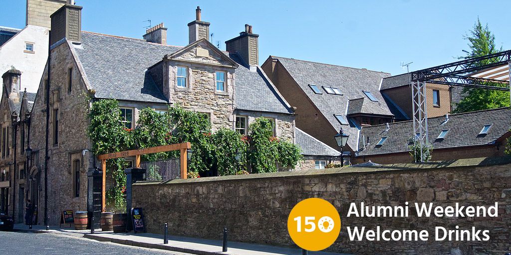 SchoolOfEng_UoE's tweet photo. Join us for welcome drinks at the Peartree on 5th October as part of our Alumni Weekend - staff and alumni welcome. Tag a friend coming to the Weekend!
Book your ticket at https://t.co/xXpMLvjwcC. #Engineering150 https://t.co/I2nFqRZkGO
