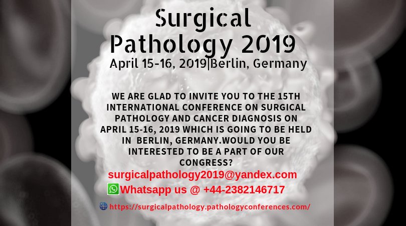 SurVascular's tweet photo. Visit:https://t.co/9IowUp67aq
To know furthermore advancements in #HeadandNeckPathology #BreastPathology #PlacentalPathology #PaediatricPathology  #CancerDiagnosis #TrendsinCancer Book your slot at the earliest and witness the knowledgeable and extraordinary event of the year!! https://t.co/anV2JD3zxh