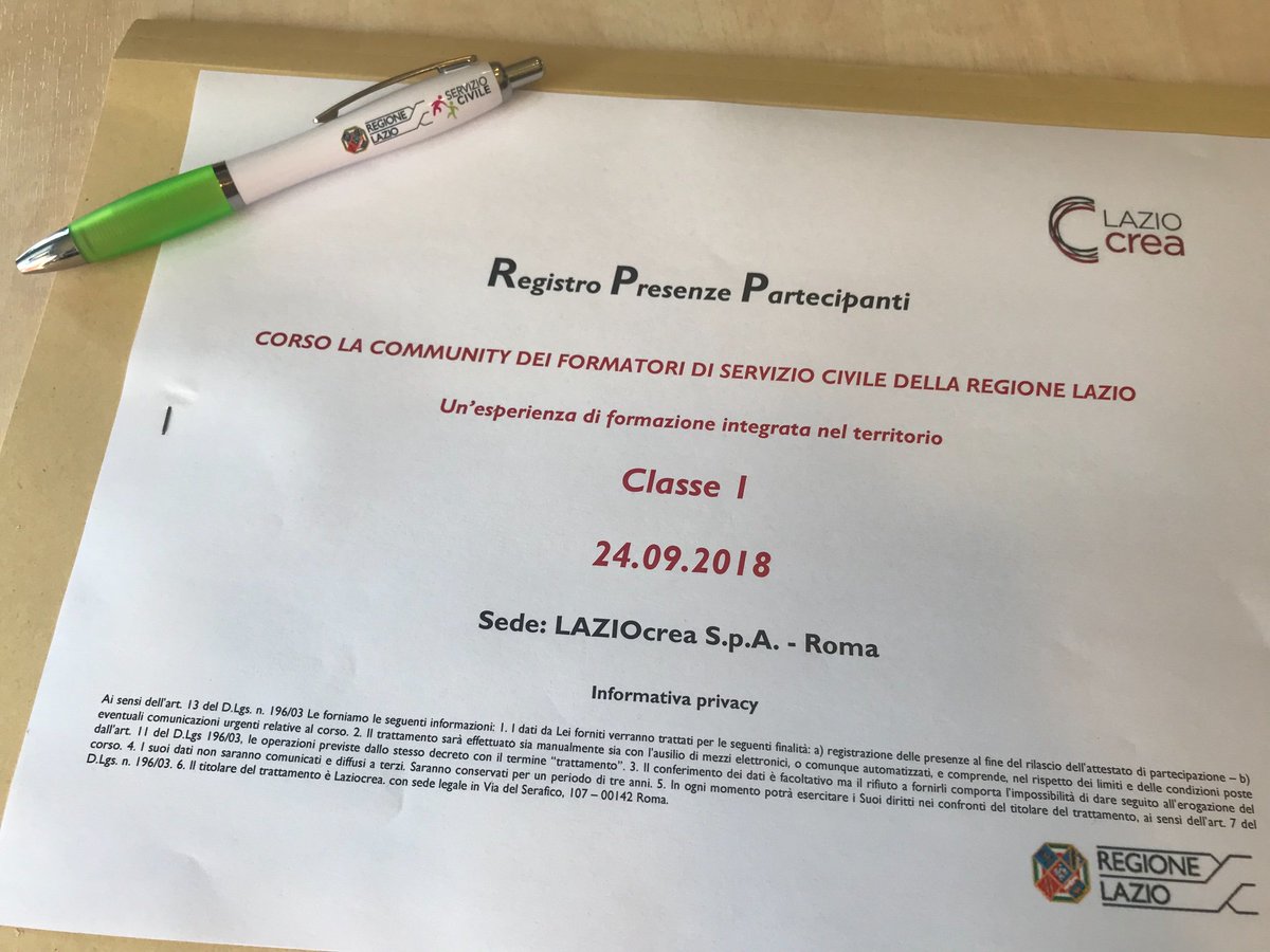 scnlazio's tweet photo. Tutto pronto per iniziare l’incontro della community dei formatori del #serviziocivile della @RegioneLazio. 
@LAZIOcrea https://t.co/YQdxXcrVKf
