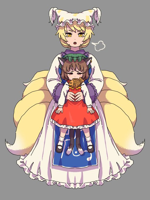 「橙(東方プロジェクト)」の画像/イラスト/ファンアート(古い順)