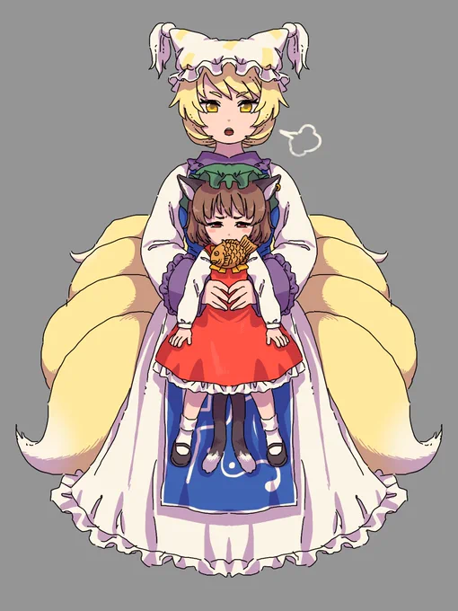 泥棒猫確保藍様メインっぽくなってもーた #深夜の真剣お絵描き60分一本勝負 