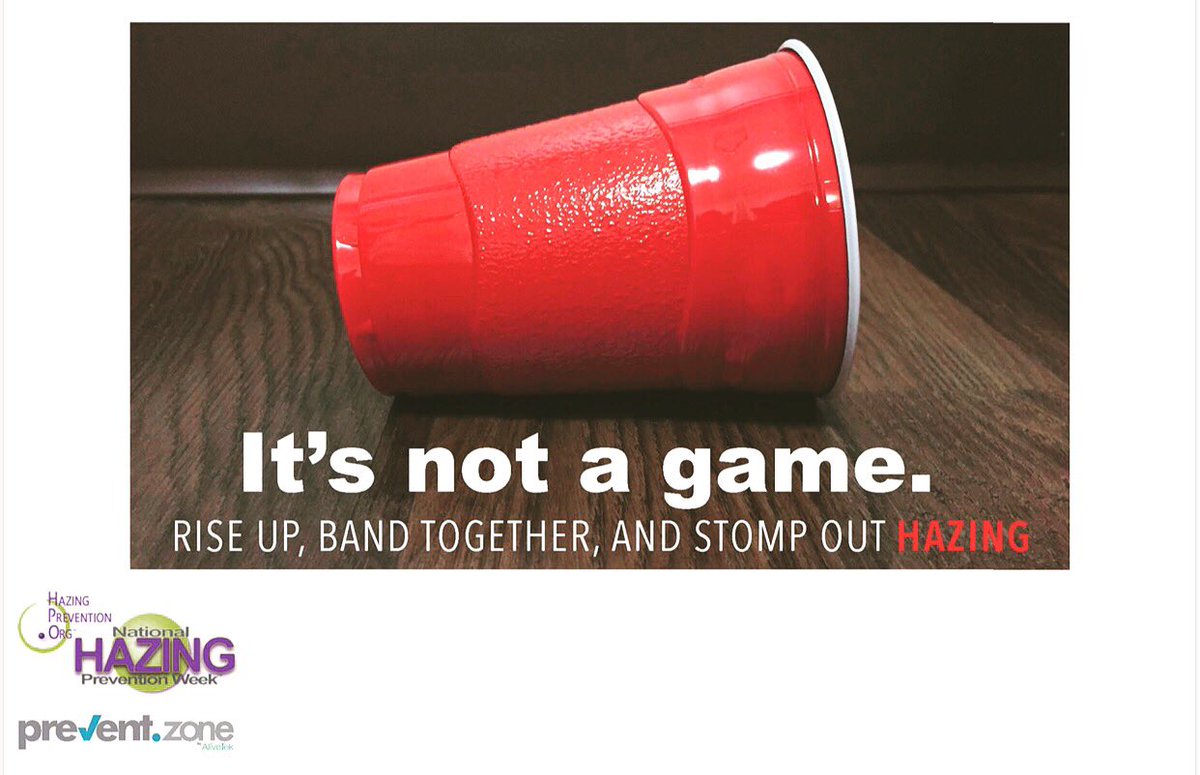 MSUStudentLife's tweet image. September 24-28 is National Hazing Prevention Week.  McNeese strives to be at the forefront of hazing prevention strategies and initiatives.  Here’s a message from SGA President Erik Martzahn! youtu.be/WC0imQgEbGU
 #NHPW #NHPW18 #mcneeseSGA #TheseHandsDontHaze #antihazing