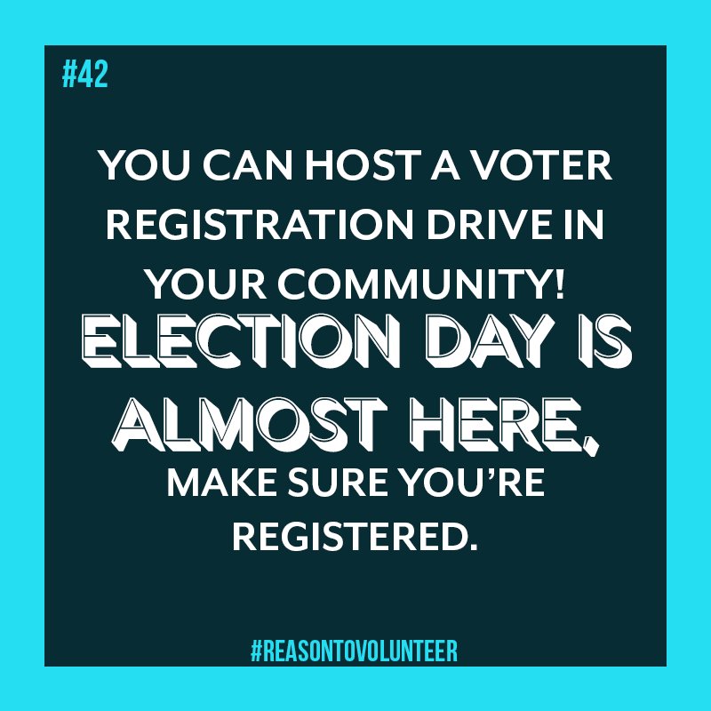 LetGeorgiaVote's tweet photo. Every day until the election, we're going to give you a #ReasonToVolunteer with us. DM us to get involved or go to https://t.co/icCz6XV8YD! #NationalVoterRegistrationDay https://t.co/90AS7J5RAt