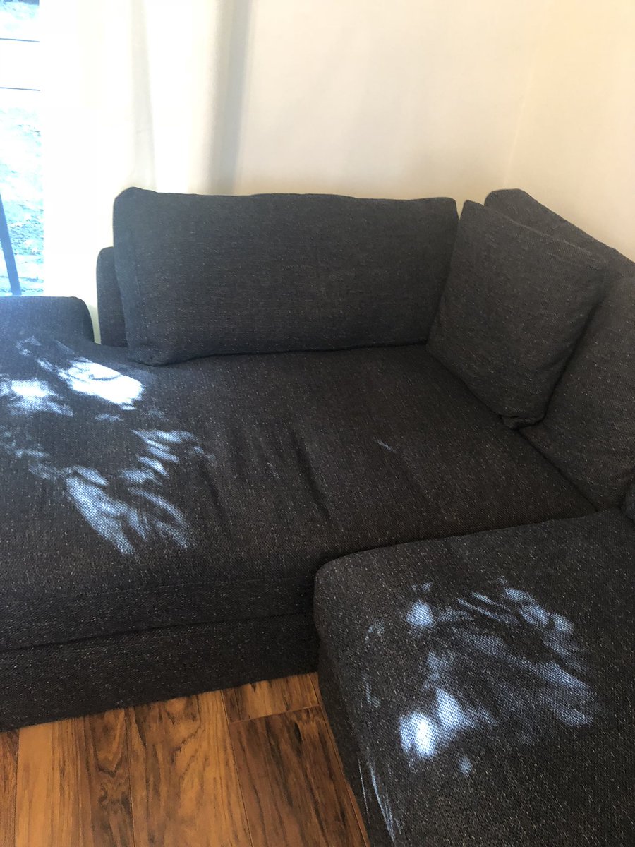 FITDEN's tweet photo. @nextofficial refusing to refund my money with this sofa ONLY FOUR MONTHS OLD!! Appalling standard of quality! Appalling service! https://t.co/6rmYIyr5hE