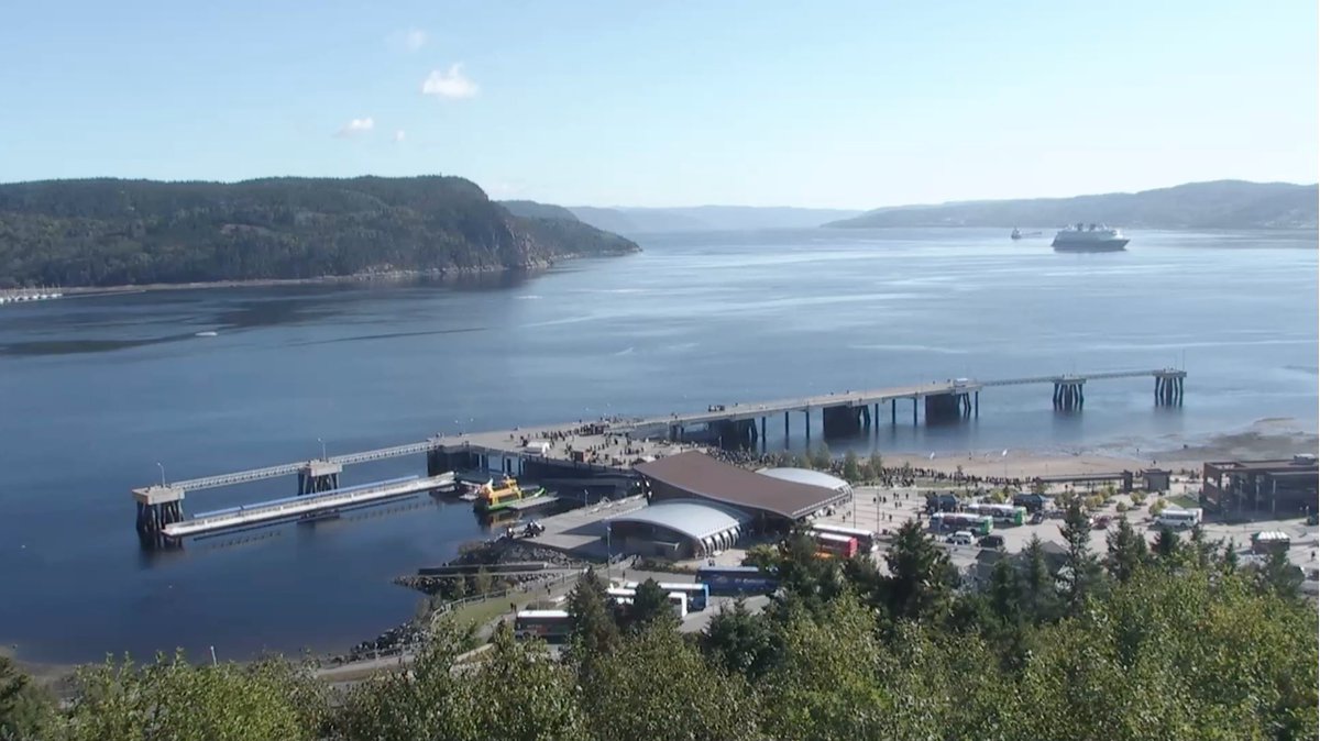 VoyageEnchante's tweet photo. Le Disney Magic qui arrive à Saguenay #disneycruise #disneymagic #wdworld https://t.co/X1BXjUhDnw