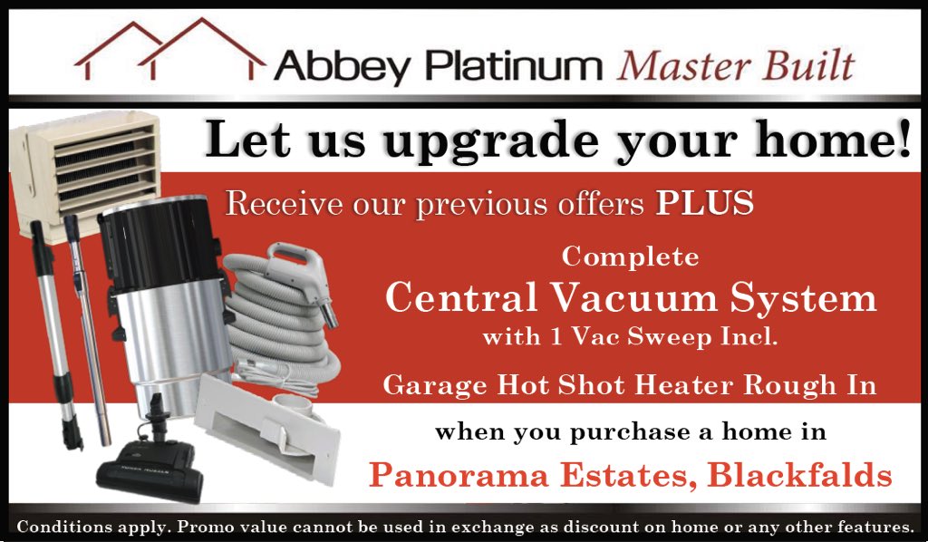 AbbeyPlatinum's tweet image. Thinking of building a new home in Blackfalds? Check out all of our amazing offers! 🎉🎉🎉

Beat that @BlackWolfCustom!

#battleofthebuilders #PROMOTION #myAbbeyPlatinum