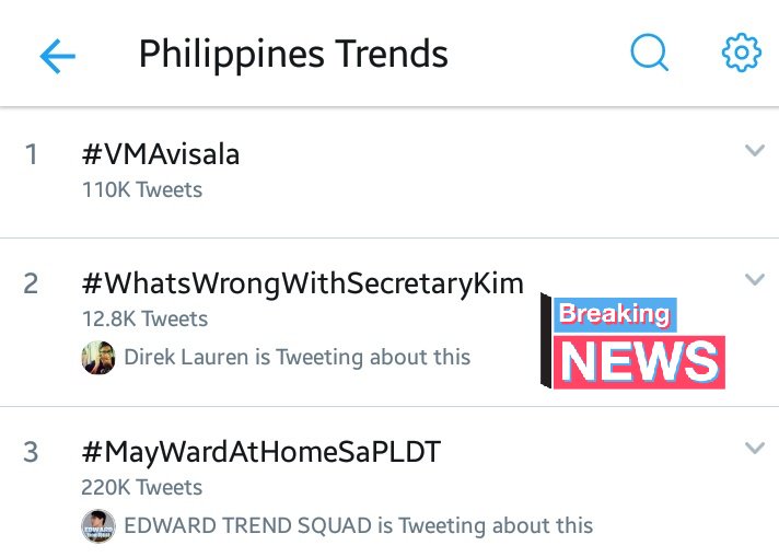 fanghoooorl's tweet photo. Ayieeee go for top spot guys 👏👏

#WhatsWrongWithSecretaryKim https://t.co/oi27ypM5dX
