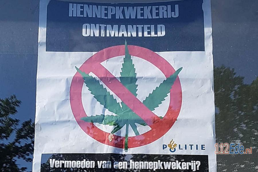 🚨 Hennepkwekerij ontmanteld aan Proosdijerveldweg in #Ede 112.press/QlCkmv 112Ede https://t.co/KdTQVtAcCL